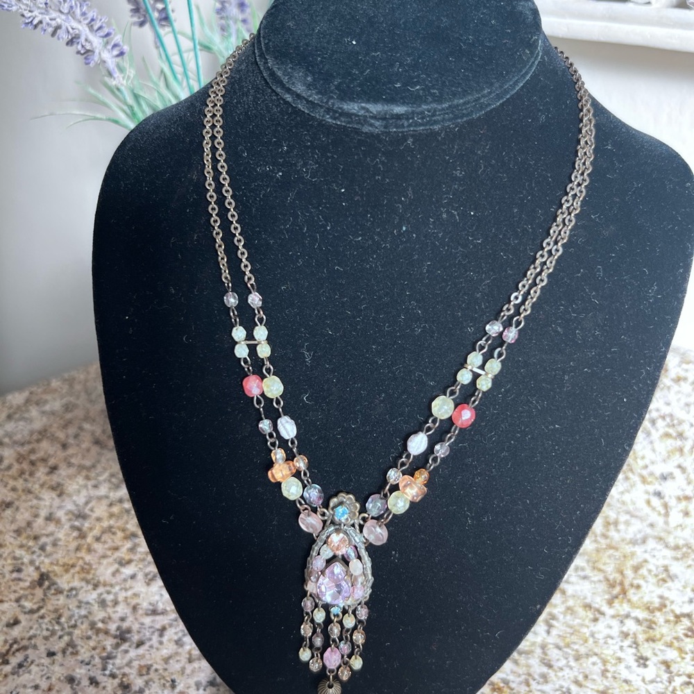 Elegant Multicolor Beaded Necklace